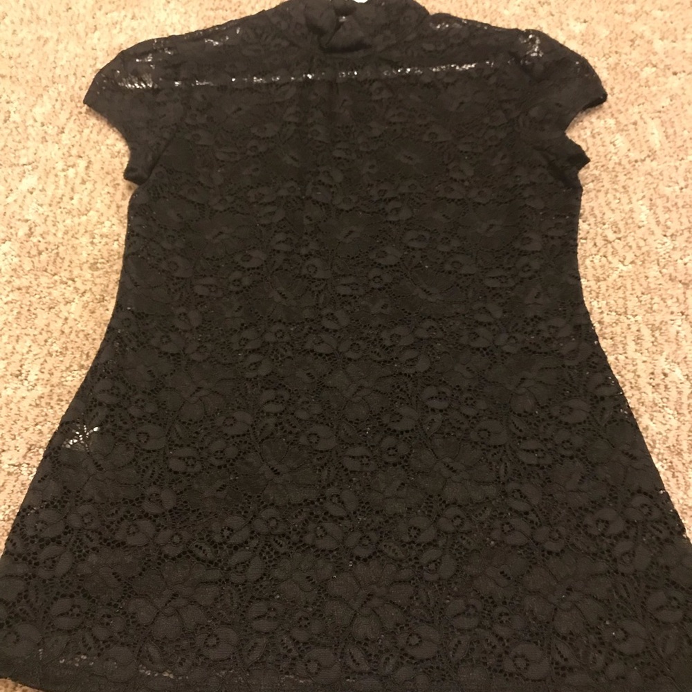 Express lace top size small